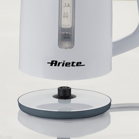 Ariete 2875 Plastic Kettle - 1.7 Liter - White