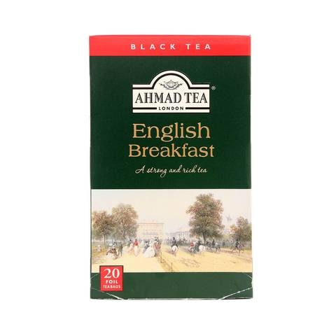 Ahmad Tea London English Breakfast, Strong &amp; Rich Black Tea 40g