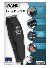 WAHL - Home Pro 100 Hair Clipper Black
