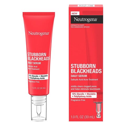 Neutrogena Stubborn Blackheads Daily Acne Facial Serum 30ml
