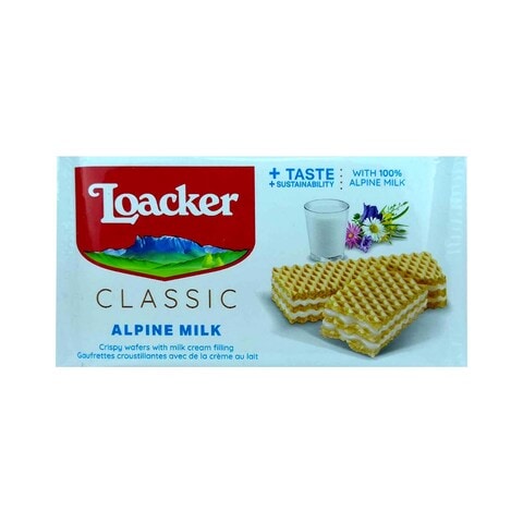Loacker Milk Wafer - 45 Gram