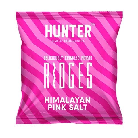 Hunter Ridges Deliciously Crinkled Himalayan Pink Salt Potato Chips 40g ...