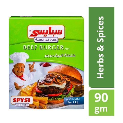 Spysi Beef Burger Mix 90g