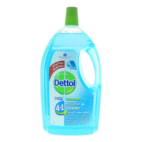 Dettol 4 In 1 Multi Action Cleaner Aqua 3 Liter