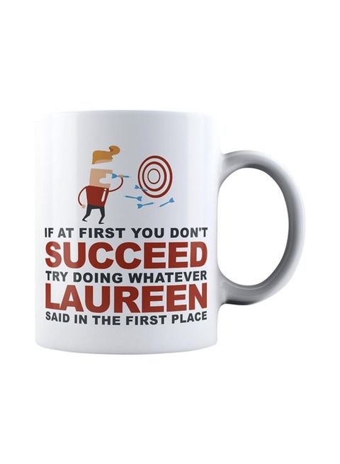 muGGyz Printed Coffee Mug White
