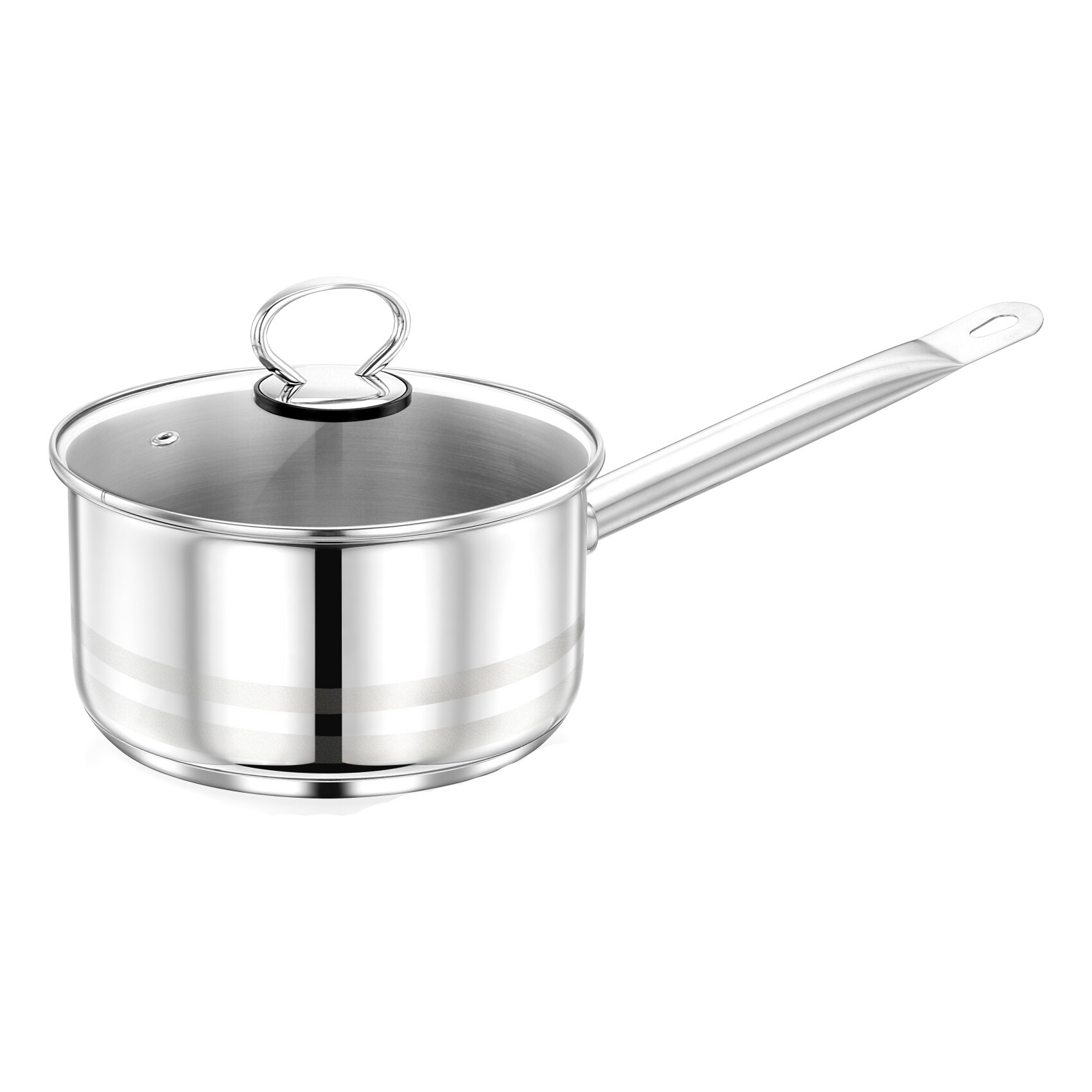 Royal Ford 16cm Stainless Steel Sauce Pan Induction Bottom