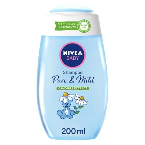 NIVEA Baby Bath Shampoo Pure and Mild Camomile Extract 200ml