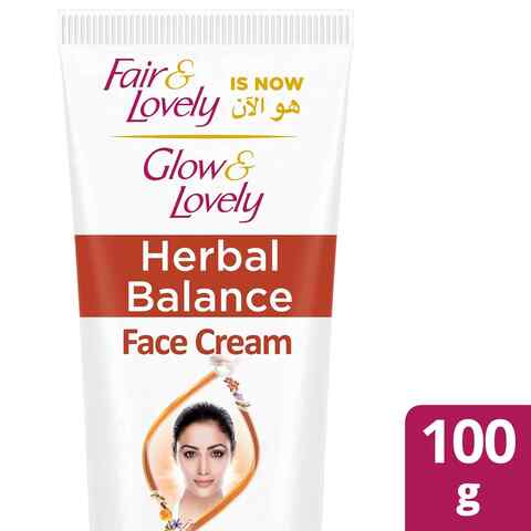 Buy Fair & Lovely Face Cream With Vitaglow Herbal Balance For Glowing ...