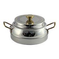 Avci Home Maker Ellora Etching Hot Pot Gold And Silver 5000ml