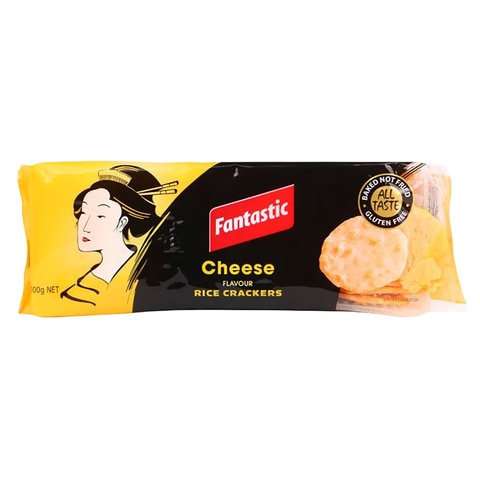 Fantastic Cheese Flavour Rice Crackers 100g