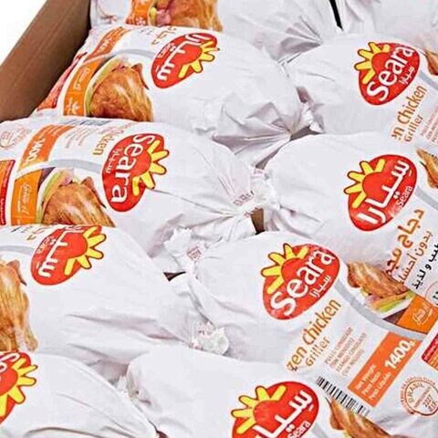 Seara Frozen Whole Chicken Griller 1.4kg Pack of 10