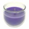Aladino 30H Lavender Scented Jar Candle Purple
