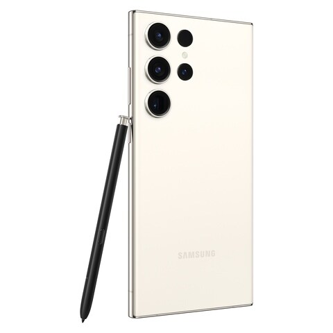 سامسونغ غلاكسي هاتف S23 أولترا بشريحتي إتصال 12 غيغا رام 256 غيغا 5G _كريم_مع عضوية سماعة غلاكسي بادز2 برو والعناية بها
