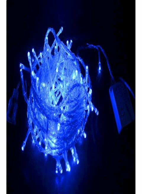 Generic 100 LED String Decoraction Light Bulbs 20M 220V Christmas Lights Party Wedding Lamp Blue