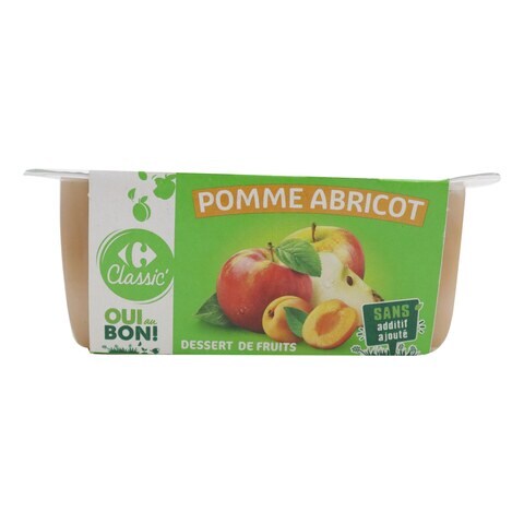 Compote Pomme Abricot (4*100gr)