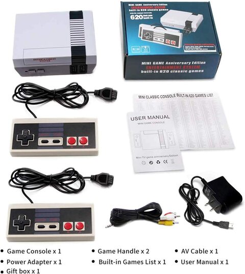 Nintendo mini console sale 620 games list