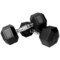 Prosportsae Rubber Hex Dumbbell in Kg- sold in pairs (5 KG)