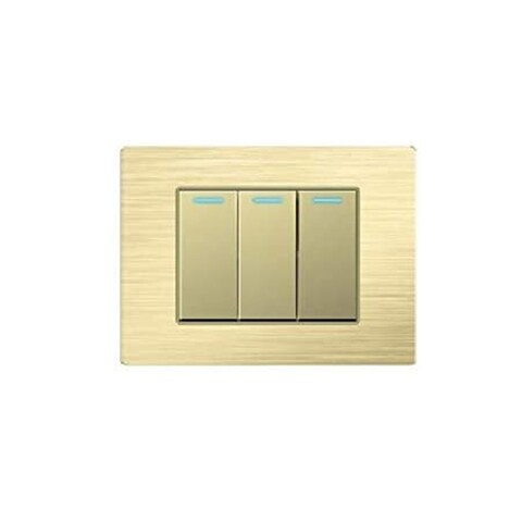 Buy Owon - SLC610-3,3 Gang In-Wall Wi-Fi Smart Mechanical Switch EU [APP  Remote Control Panel Timer] LED Indicator Home and Office Automation -  Compatible with ZigBee Gateway, iOS & Android - Light