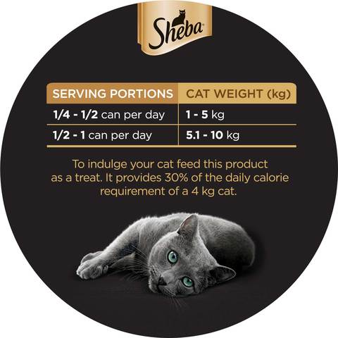 SHEBA&reg; Dome Prime Cuts of Tuna Wet Cat Food Can 80g