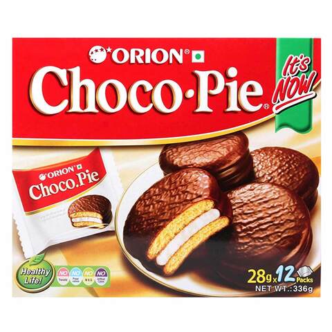 Orion Choco Pie Biscuit 28g Pack of 12