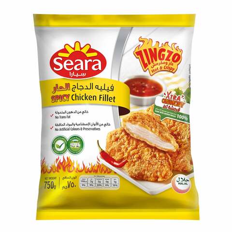 Buy Seara Spicy Chicken Fillet 750g in Saudi Arabia