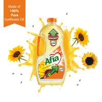 Afia Pure Sunflower Oil Enriched with Vitamins A D &amp; Zinc Bottle 2.9L
