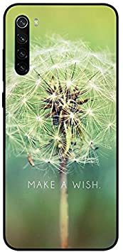 Theodor - Xiaomi Redmi Note 8 Case Cover Make A Wish &amp; Flower Flexible Silicone Cover