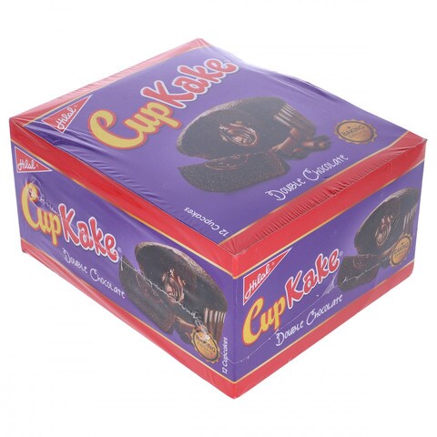 Hilal Cup Kake Double Chocolate Cup Cake (Pack of 12)