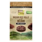 Buy RiceUp Brown Rice Rolls With Belgian Dark Chocolate 50g in Kuwait