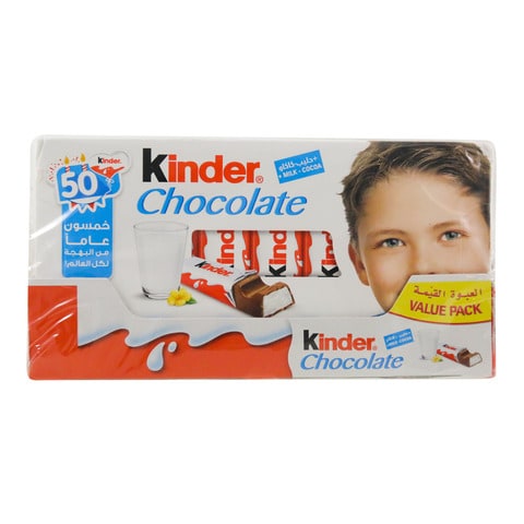 Kinder Chocolate 100g Pack of 10