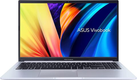 Asus Vivobook 15 X1502ZA-BQ1176W, 16GB 512GB, Slim Laptop, i7-12700H 2.3 GHz, PCIE G3 SSD, Intel Iris X, WIN11 HOME, 15.6-Inch FHD 1920X1080 16:9, HD Webcam, Backlit-Eng-Arb-KB, Icelight Silver