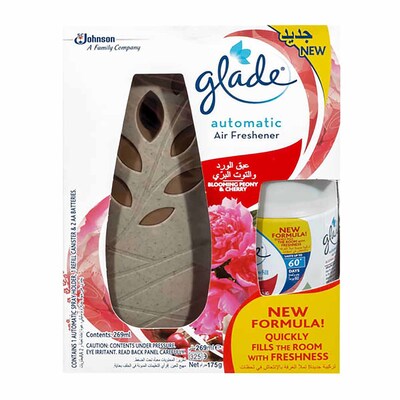 Buy Glade Automatic Spray Holder with Sheer Vanilla Embrace Air Freshener  Spray - 269 ml Online - Shop Cleaning & Household on Carrefour Egypt