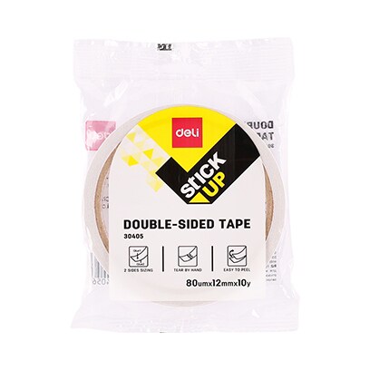 Deli Double Sided Tape 80X12X10