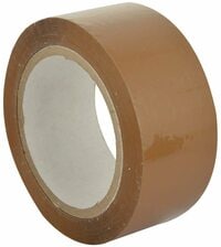 Brown Packaging Tape, 2 inches x 50 yards Strong Heavy Duty Packing Tape for Parcel Boxes, Moving Boxes, Large Postal Bags, Office Use [1 Roll]
