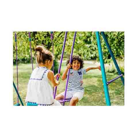 Plum Jupiter Metal Swing Set (Plus Extra Supplier&#39;s Delivery Charge Outside Doha)