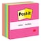 3M Post-it Notes 654-5PK Neon Colours 3x3inch 100 PCS Pack of 5