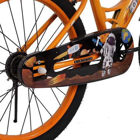 Orange hot shop wheels bike