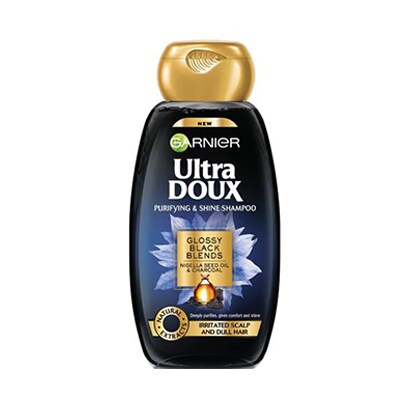 ULTRA DOUX SH BLACK CHARCOAL 400ML