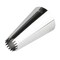 Generic Cake Decorating Icing Tip, Cupcake Piping Tip - #224 Drop Flower - Stainless Steel - 1Ct - Restaurantware