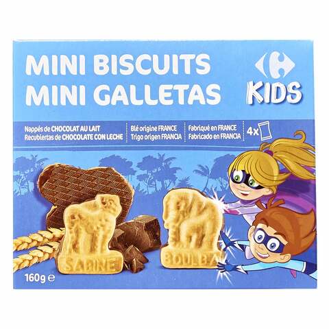Carrefour Zoo Mini Biscuit 160g