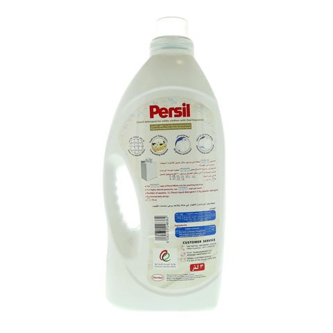 Persil White Liquid Detergent For Top Loading Machines Oud Perfume 3L