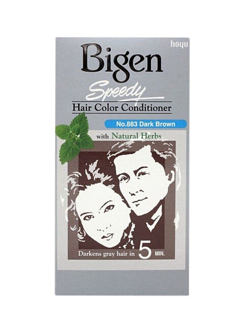 Buy Bigen Speedy Hair Color Conditionerdark Brown883 in Saudi Arabia