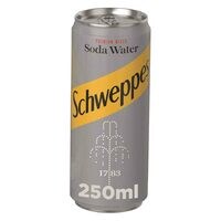 Buy Schweppes Soda Water Can 250ml Online Shop Beverages On Carrefour Uae