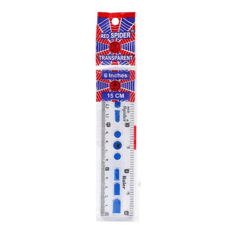 Buy Red Spider Transparent Scale 15cm Online Carrefour Pakistan