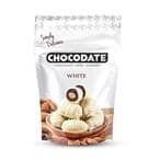 Buy Chocodate White Chocolate With Arabian Date and Almond - 33 gram in Egypt