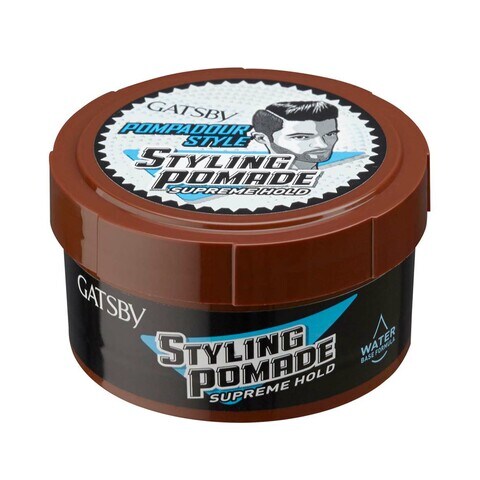 Gatsby Pompadour Style Supreme Hold Styling Pomade 75g