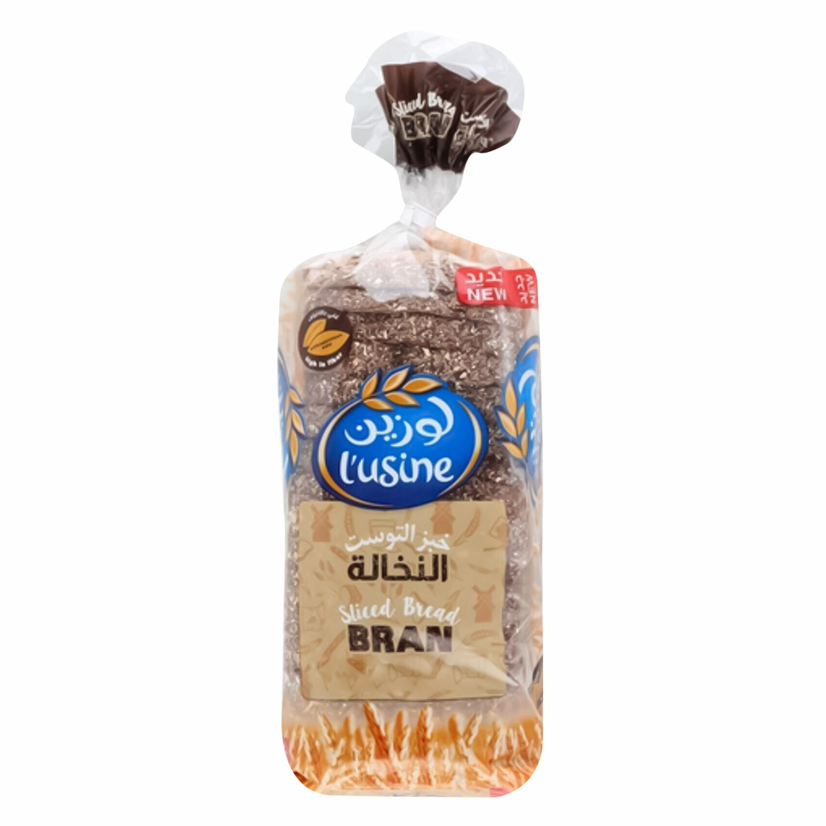 Buy Lusine Bran Sliced Bread 615g Online Shop Bakery on Carrefour UAE