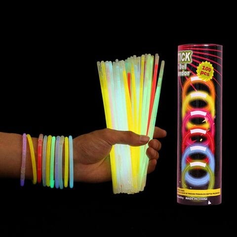 Party Fluorescence Light Glow Sticks Bracelets Necklaces, Neon