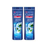 Clear Men&#39;s Anti-Dandruff Shampoo Cool Sport Menthol 350ml Pack of 2