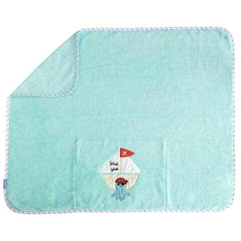 Milk&amp;Moo Sailor Octopus Baby Blanket, 100% Oeko-Text Certified Receiving Blanket For Babies, Ultra Soft Infant Blanket For Stroller &amp; Travel, Colorful &amp; Plush Animal Blanket For Baby Girls &amp; Baby Boys